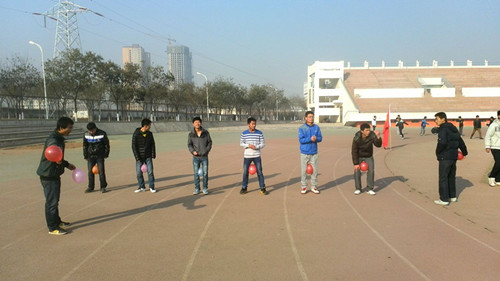 老员工趣味运动会