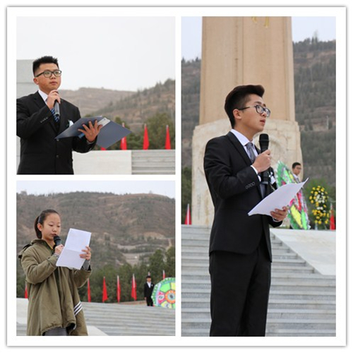 “大手牵小手”清明祭扫活动